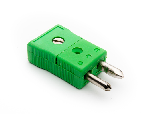 705203-standard-type-k-thermocouple-plug-hollw-pin-green