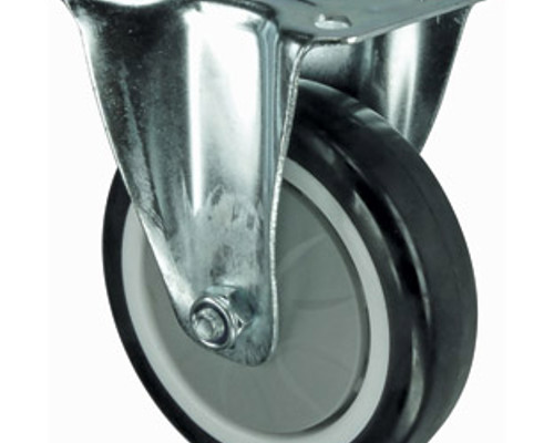 711023-100mm-dia-polyurethane-wheel-fixed-wheel-black